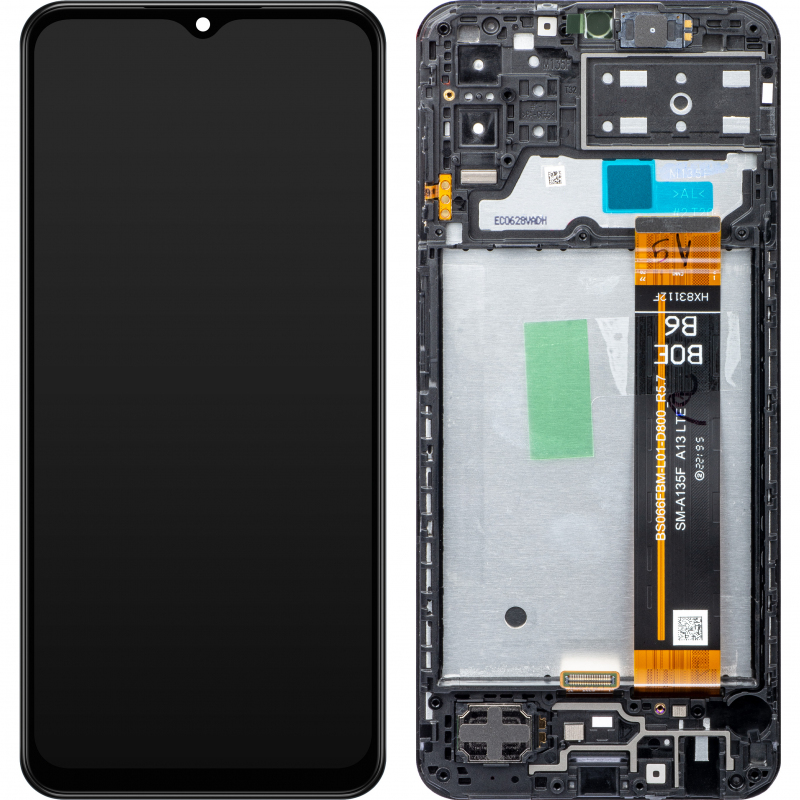 Samsung Galaxy M13 M135 Black LCD Display Module