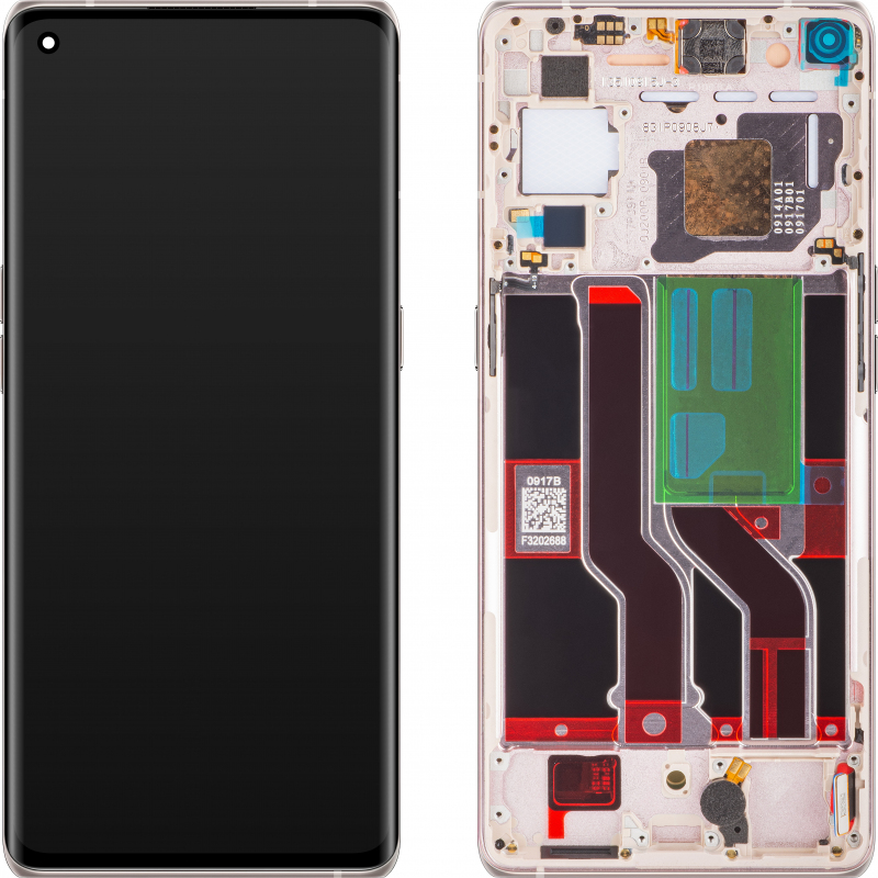 LCD Display Module for Oppo Find X3 Neo, Galactic Silver