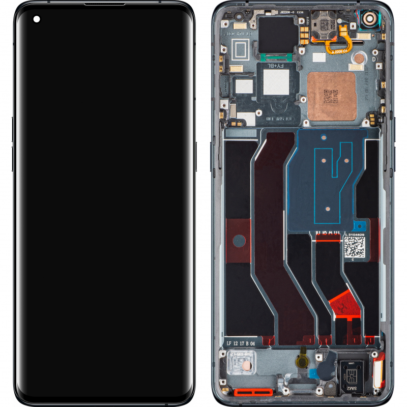 LCD Display Module for Oppo Find X3 Pro, Gloss Black