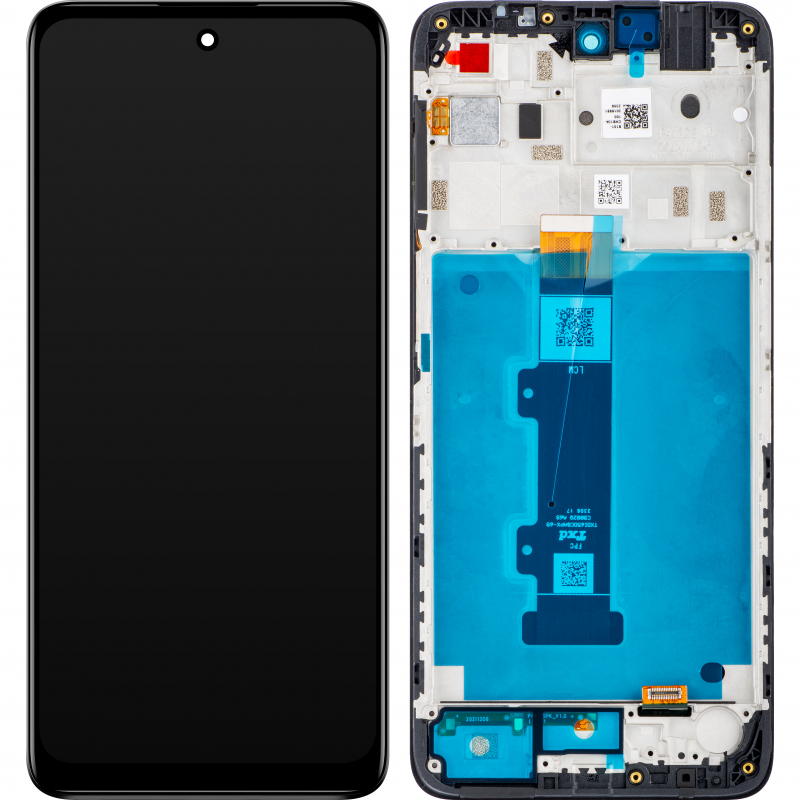 LCD Display Module for Motorola Moto E32s / E22s, Black