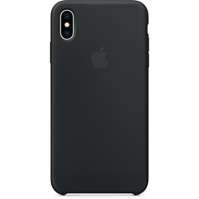 Silicone Case For Apple iPhone XS Max, Black MRWE2ZM/A