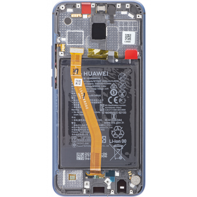 toewijzen Impressionisme Nautisch Huawei Mate 20 Lite Blue LCD Display Module + Battery | Mobiparts.ro